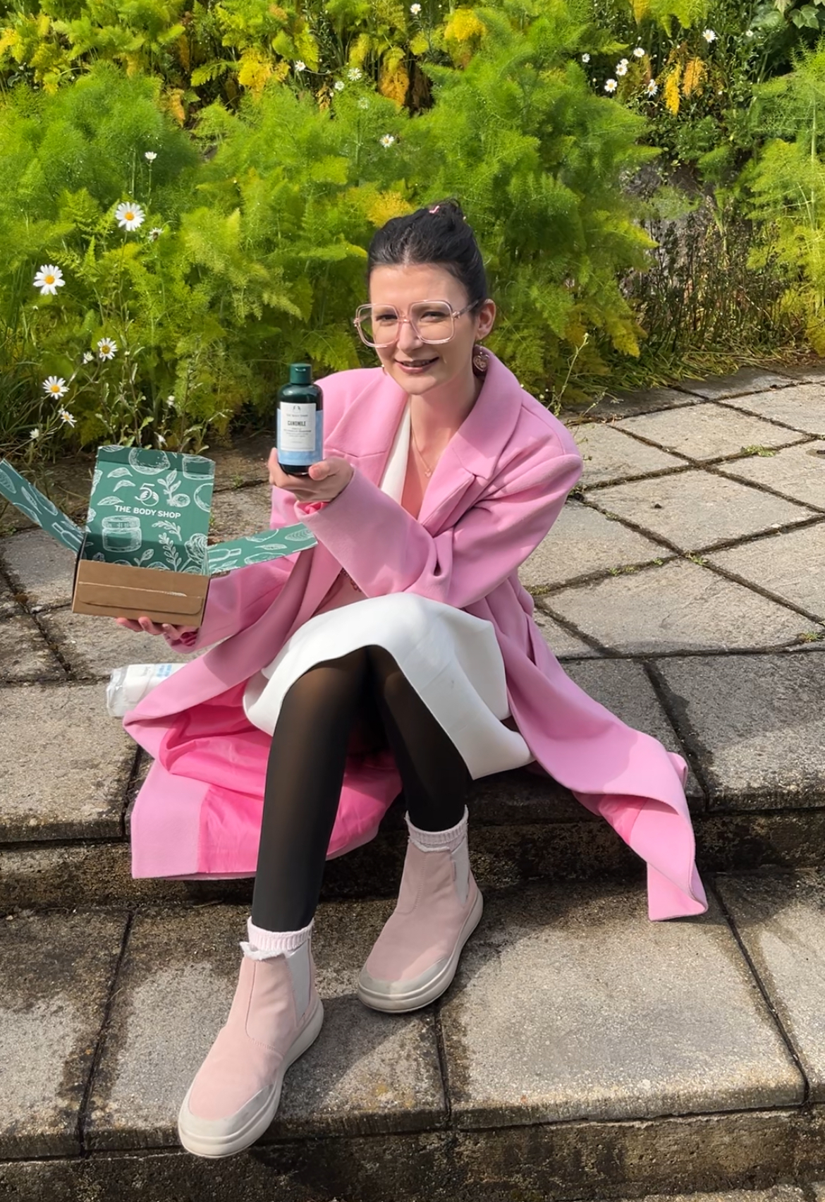 The Body Shop sensitive skin campaign with Abigail from Her Own Edit